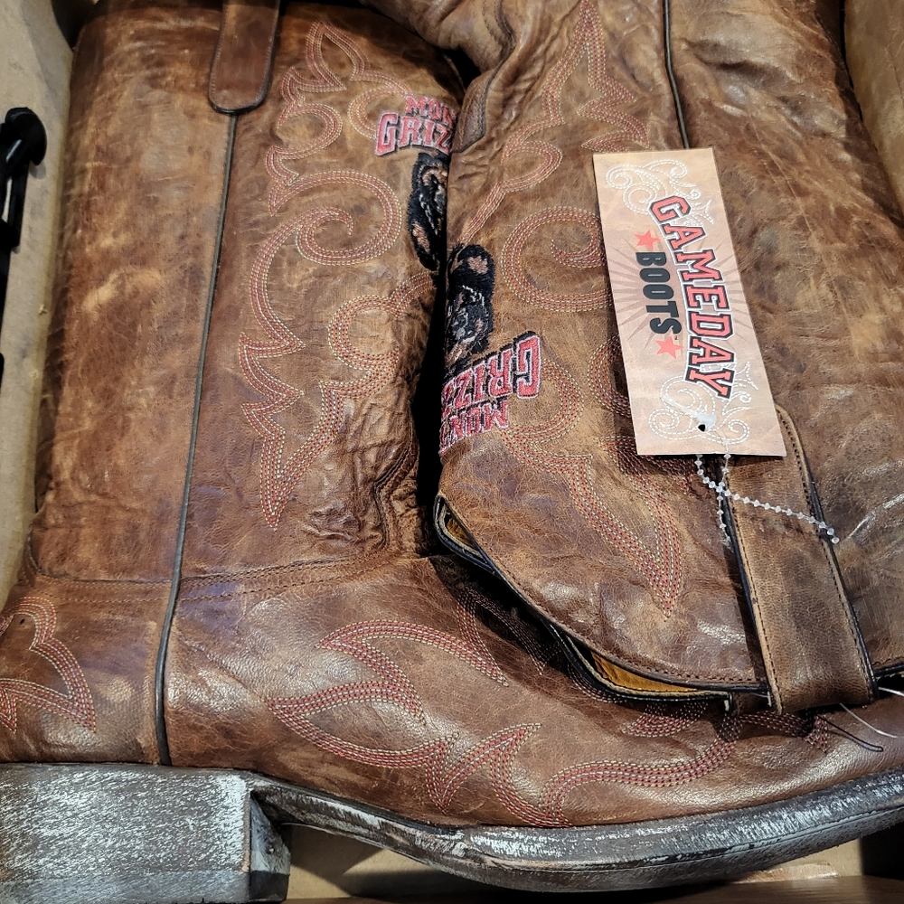 NCAA Montana Grizzlies Men's Gameday Boots - Picture 11 of 13